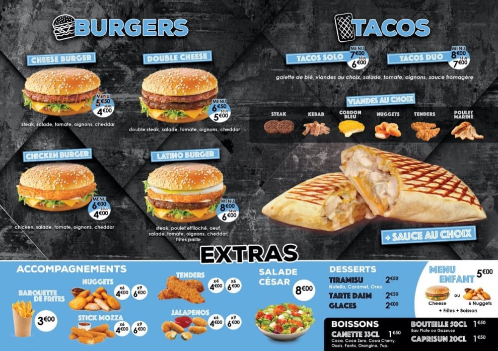 Delicioso — carte page 1