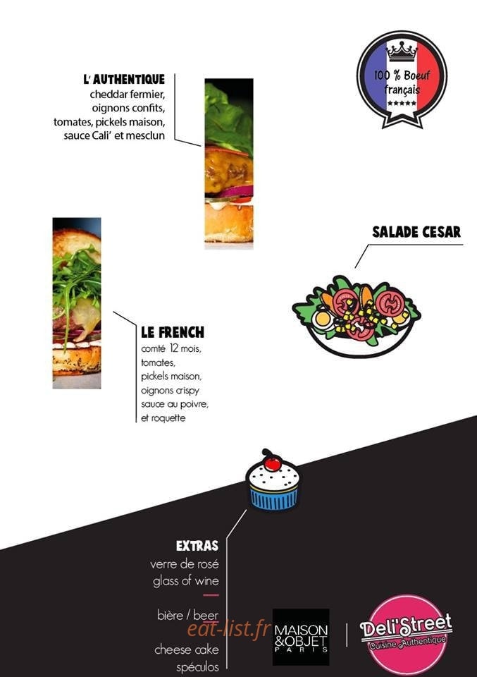 Delistreet — carte page 1