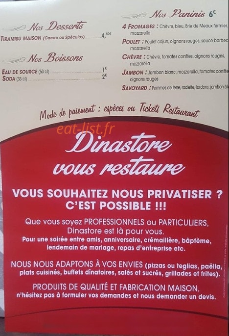 Dinastore — carte page 2