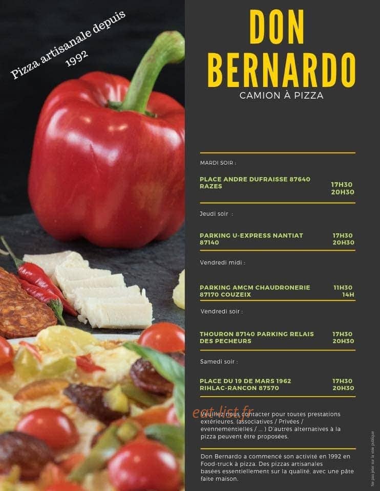 Don Bernardo — carte page 1