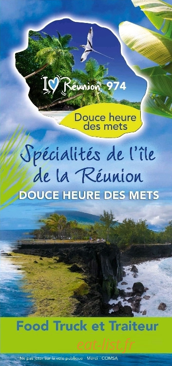 Douce Heure des Mets — carte page 1