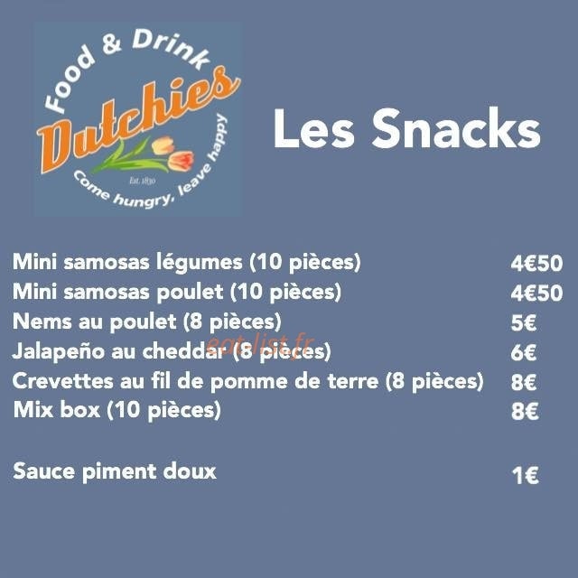 Dutchies — carte page 1