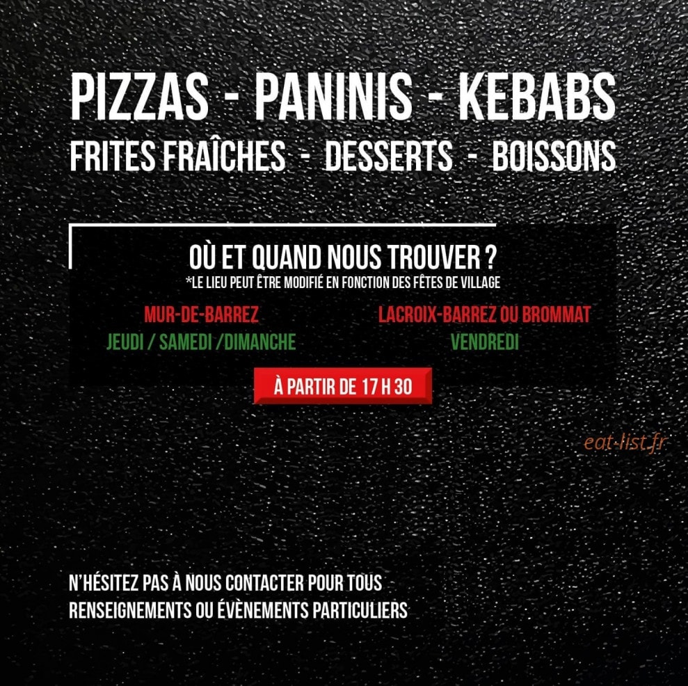 Eat'Ally Truck — carte page 4