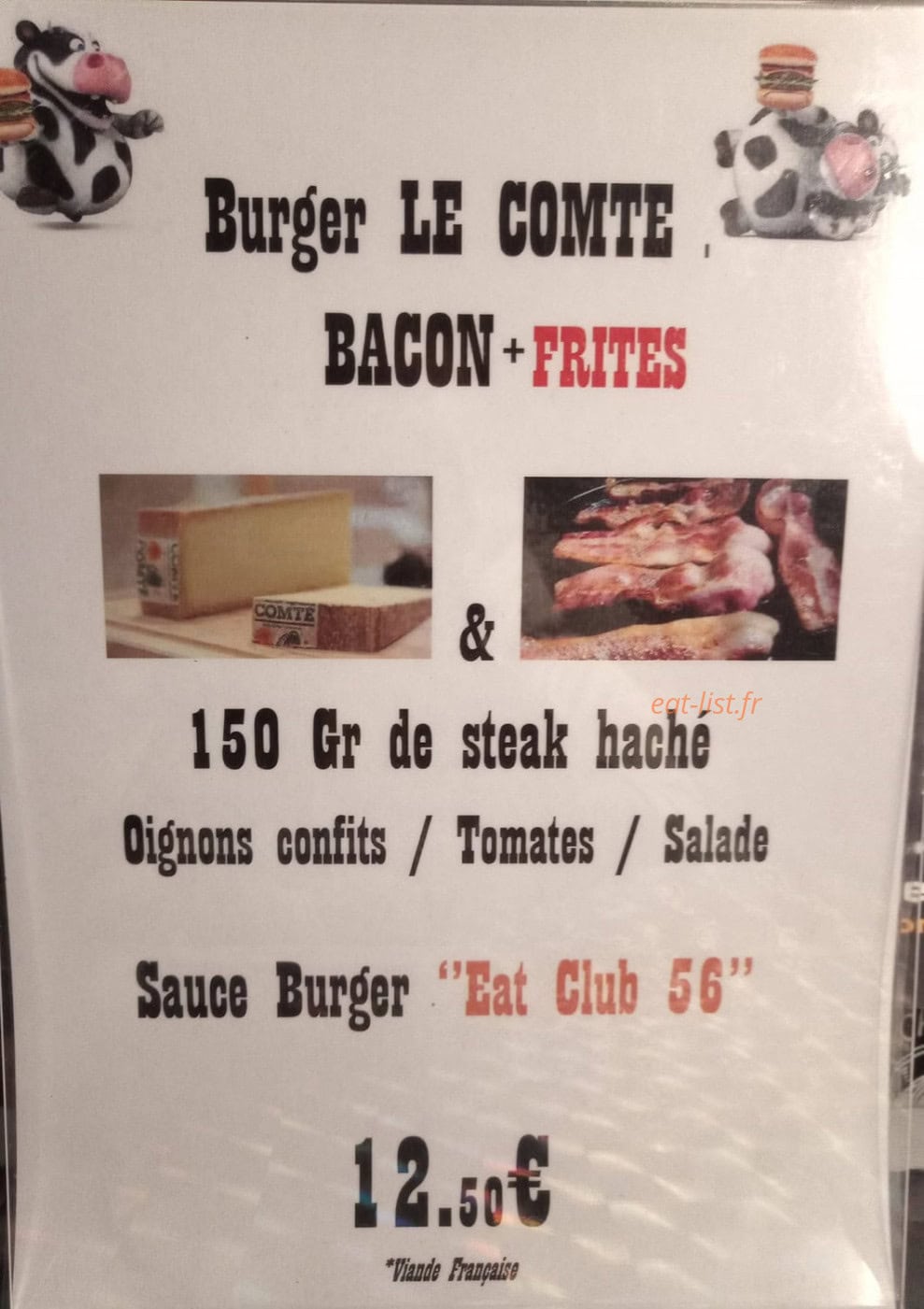 Eat Club 56 — carte page 4