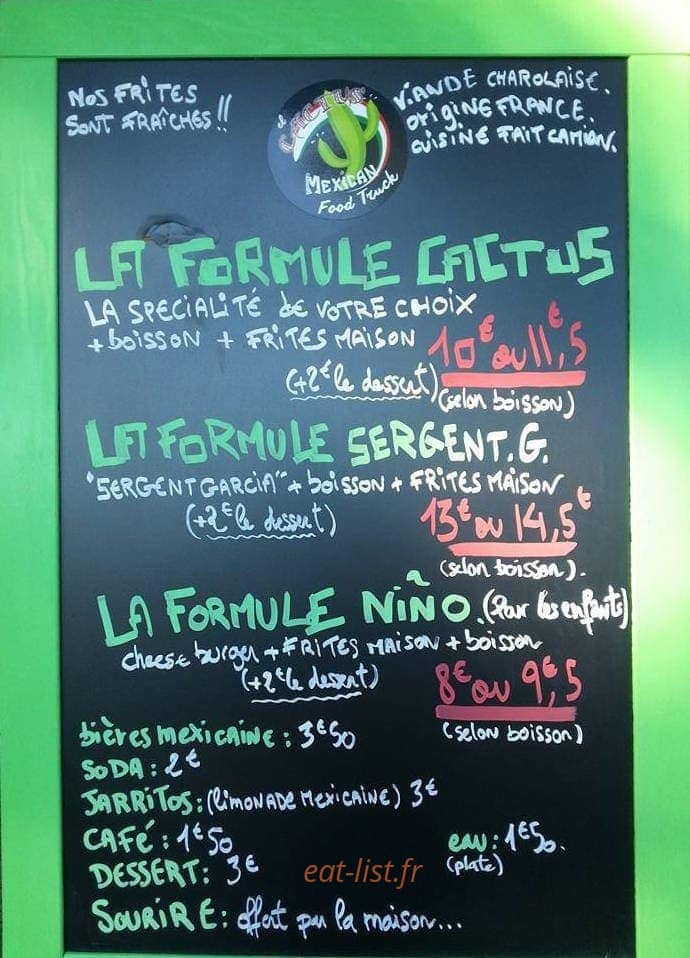 El Cactus — carte page 2