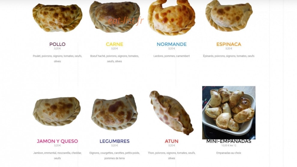 El Carrito — carte page 2