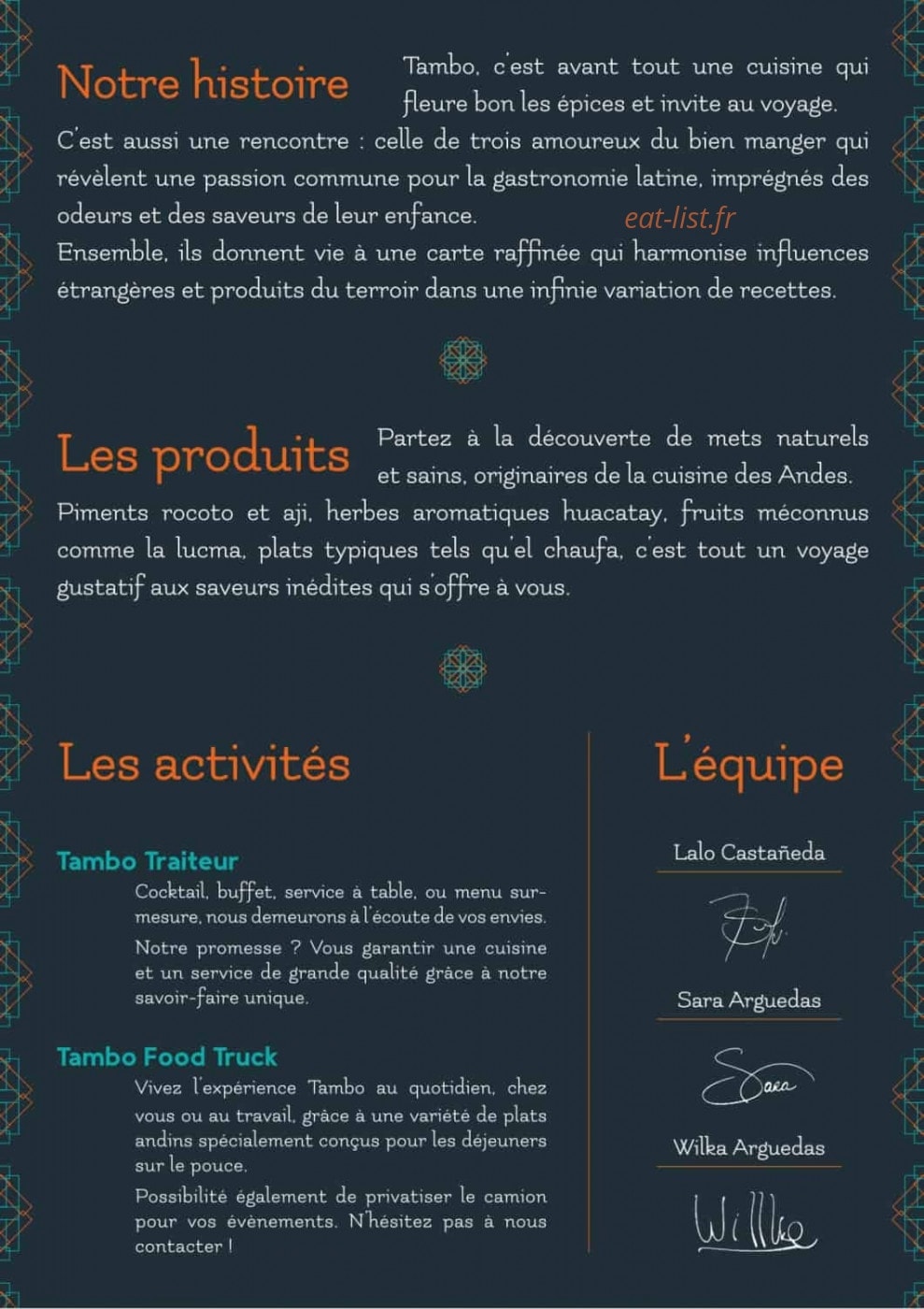 El Coche — carte page 3