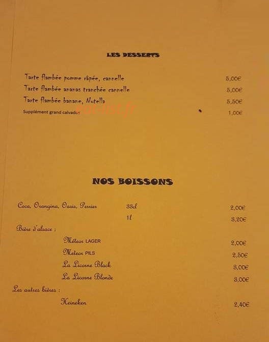 Elsass flam's — carte page 3