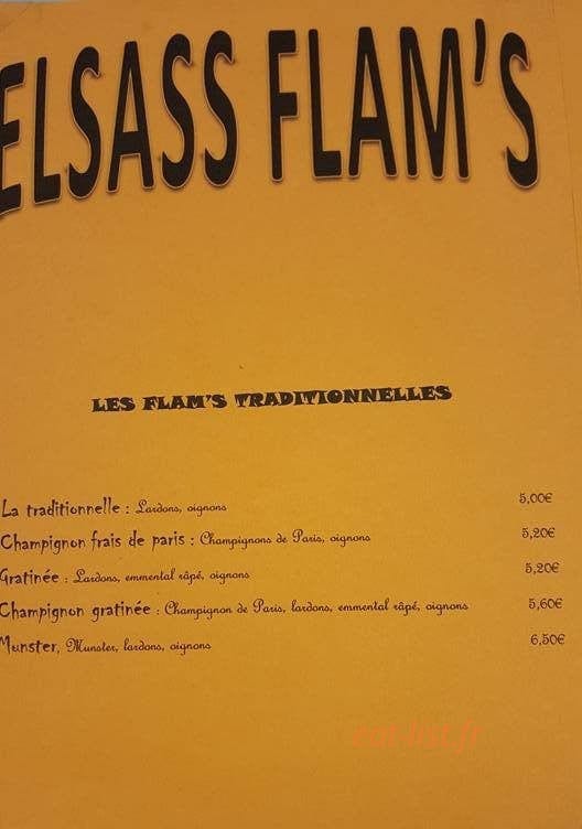 Elsass flam's — carte page 1