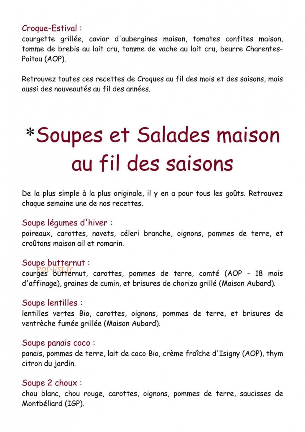 EnjoyCrox — carte page 5
