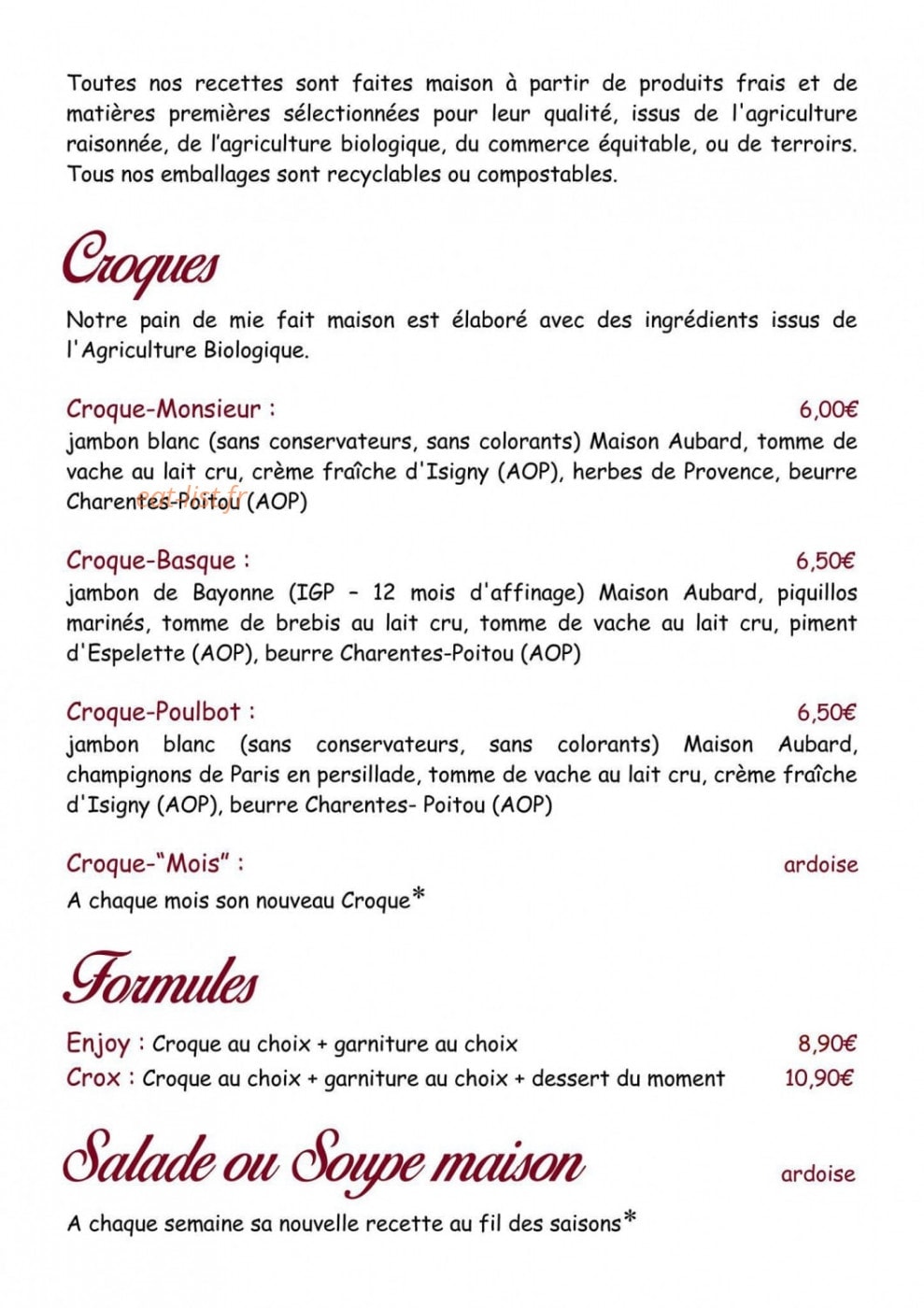 EnjoyCrox — carte page 2