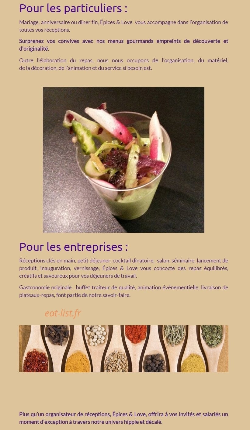 Epice & love — carte page 3