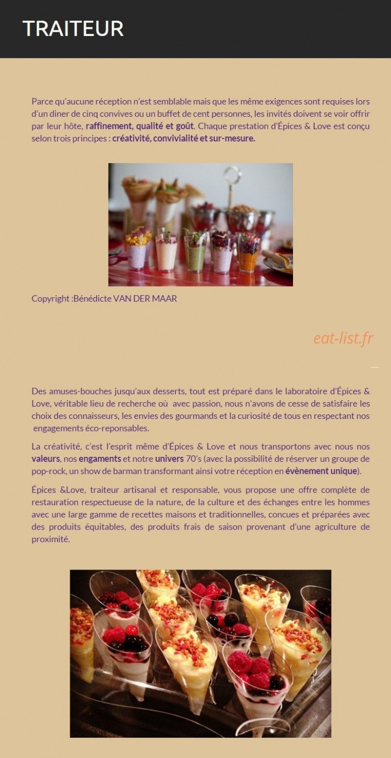 Epice & love — carte page 2