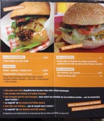 Esprit Burger — carte page 3