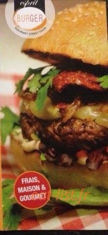 Esprit Burger — carte page 1