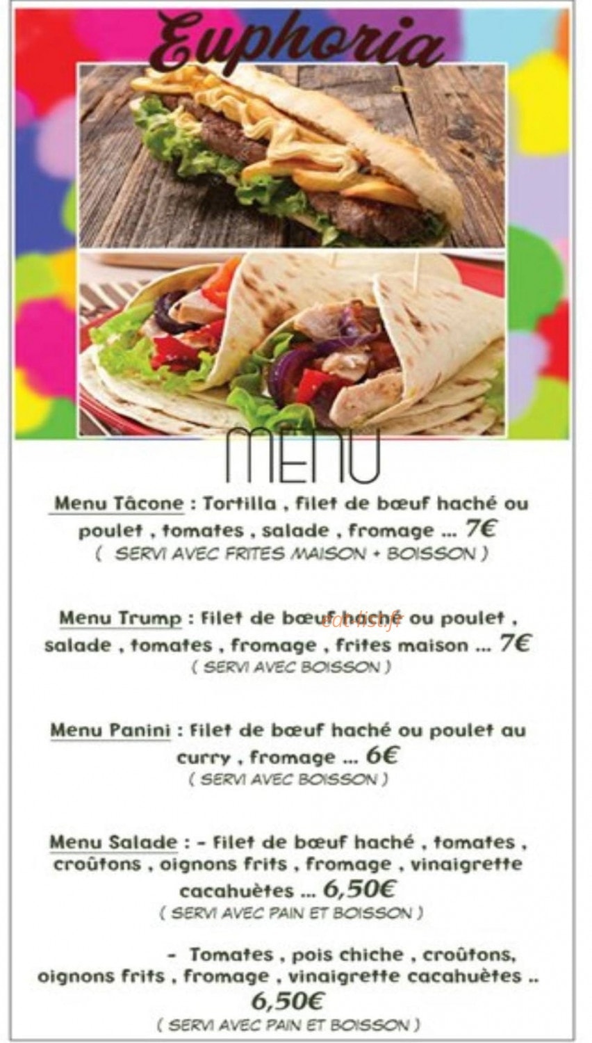 Euphoria — carte page 1