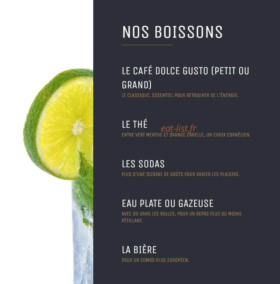 Event Burger — carte page 3
