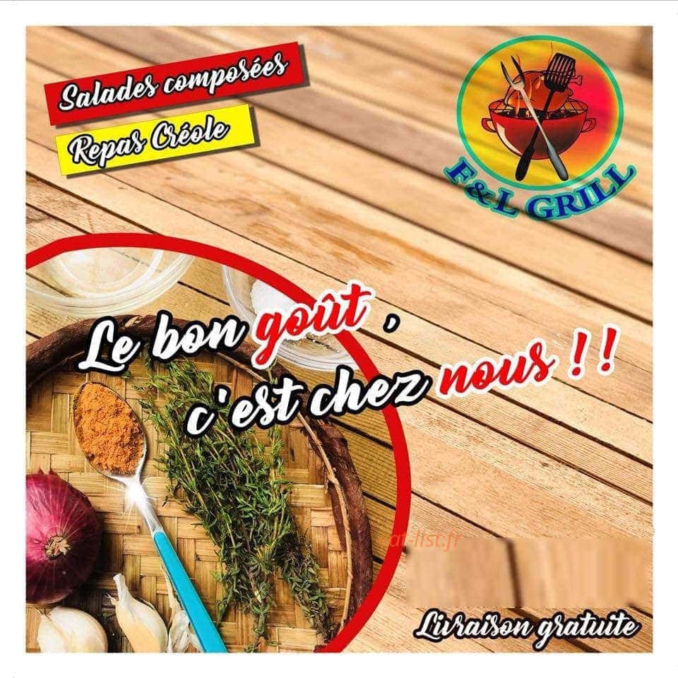 F&L Grill — carte page 1