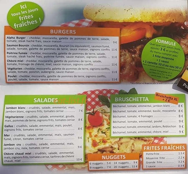 Faim de loup — carte page 2