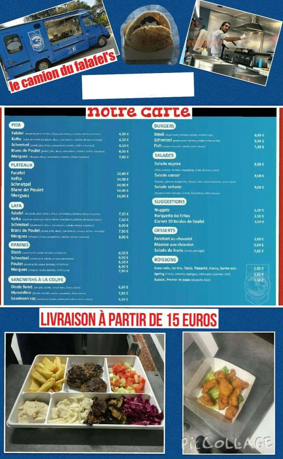 Falafel's Home — carte page 1