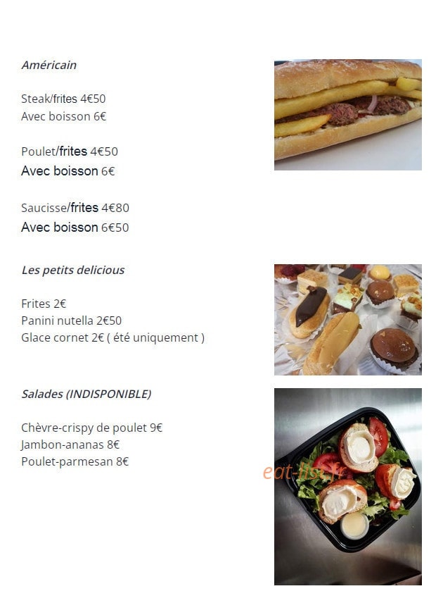 Fast And Delicious — carte page 3