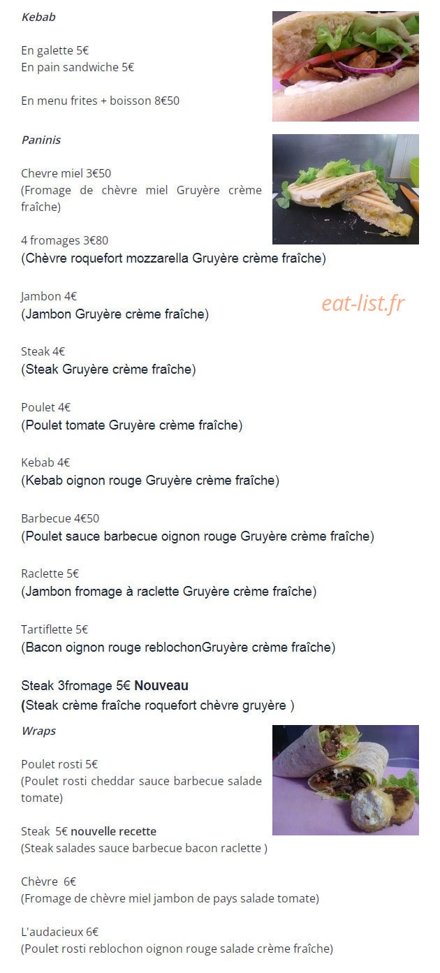 Fast And Delicious — carte page 2