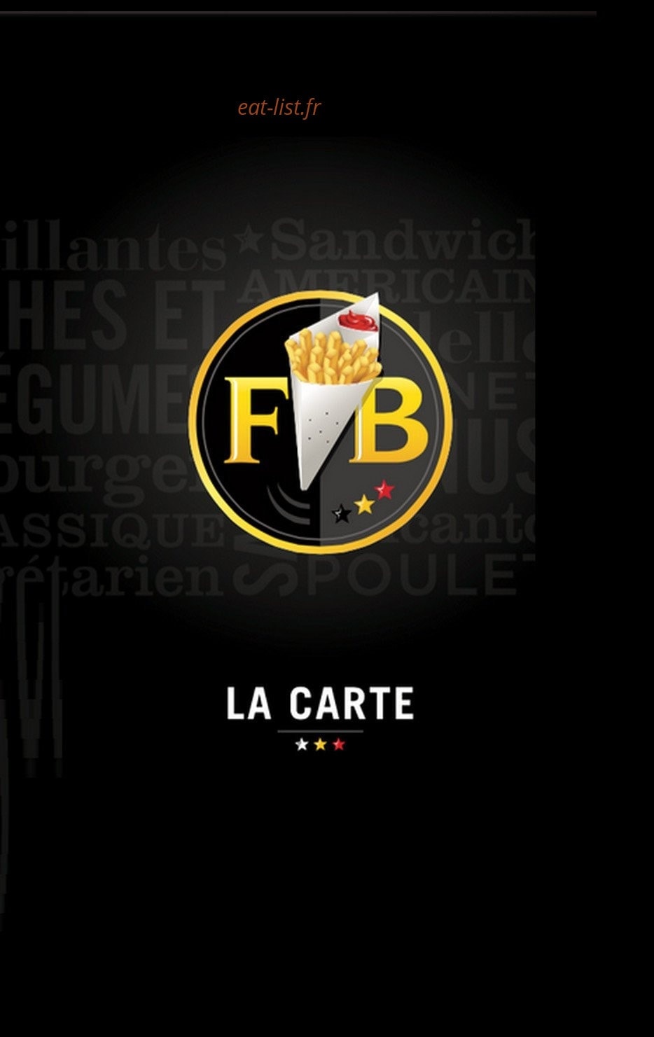 Fb-Foodtruck — carte page 1