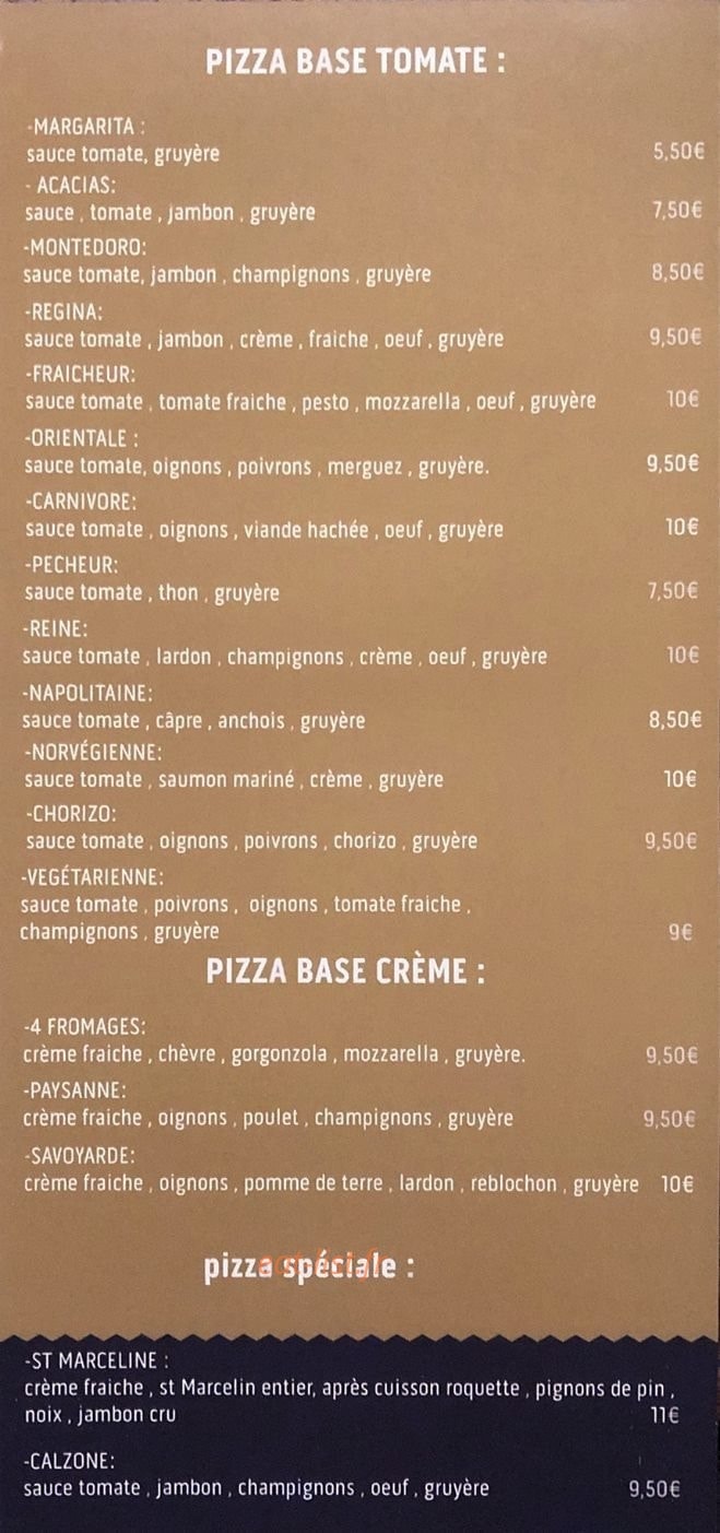 Flopizza — carte page 1