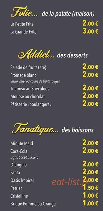 Food'Ça — carte page 4