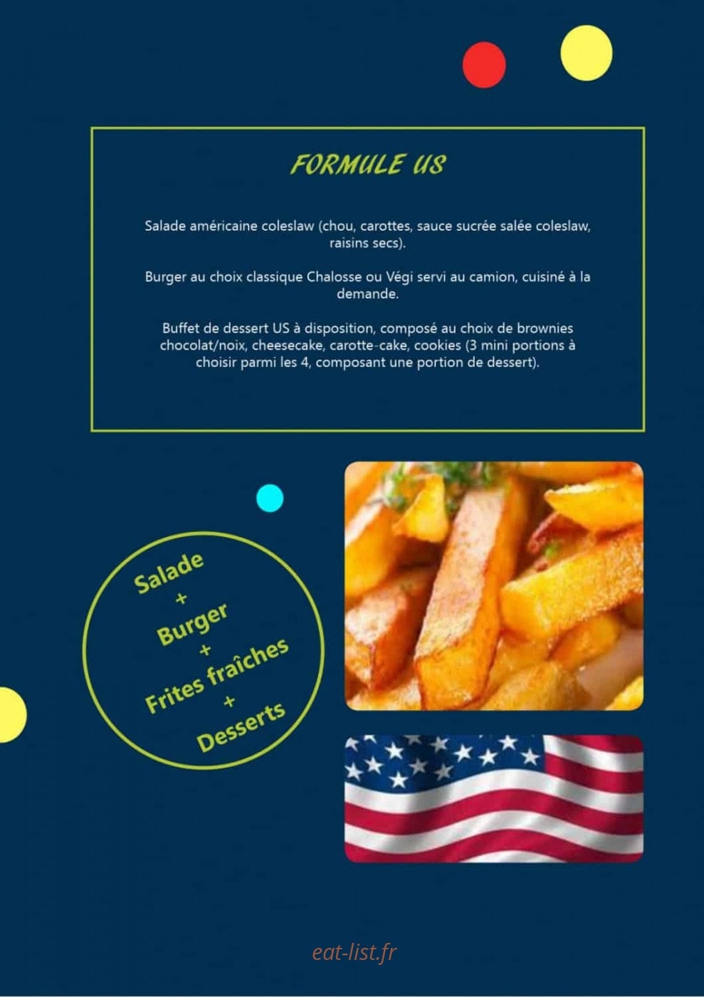 Food & Saisons — carte page 9