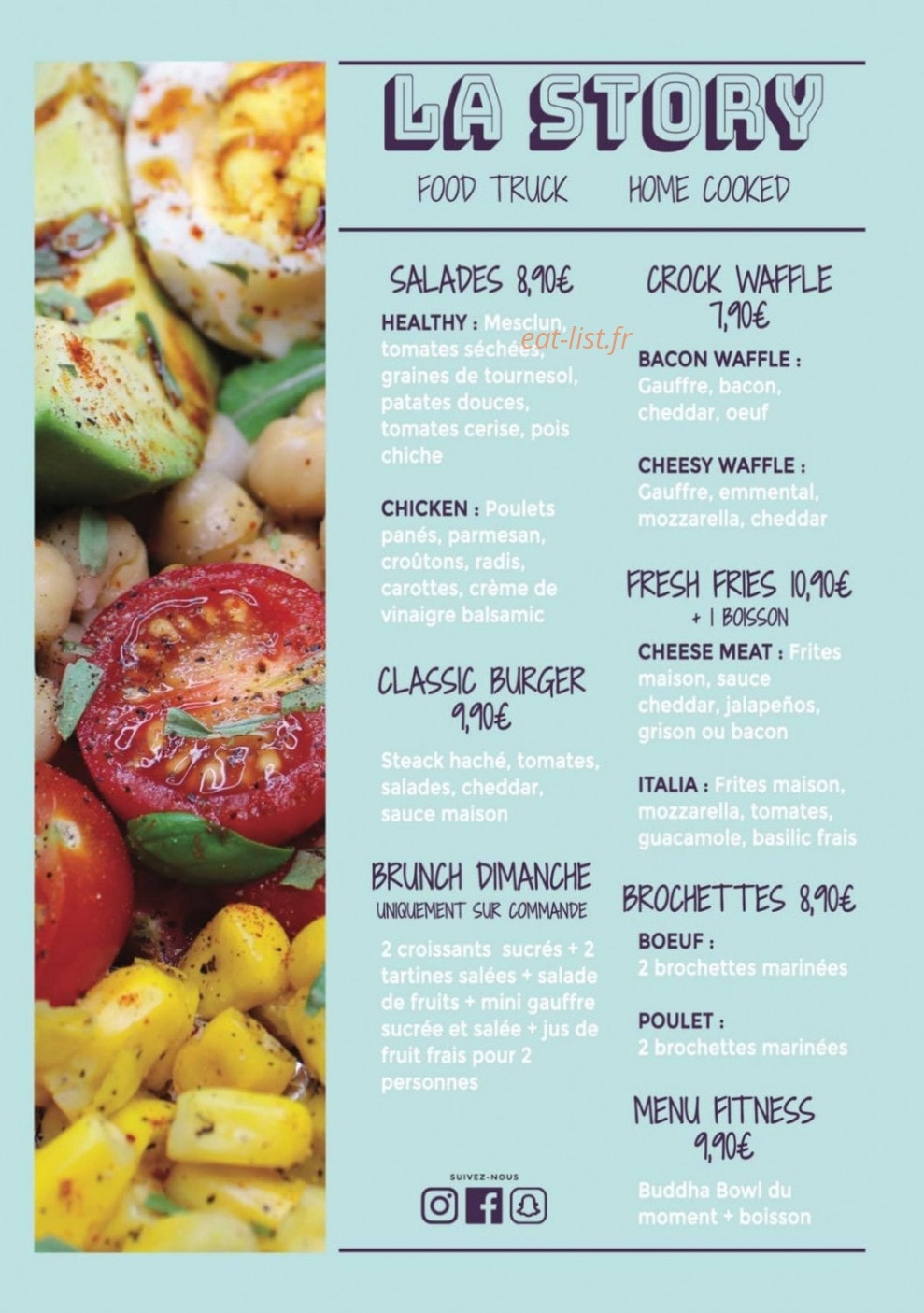Food Story — carte page 2