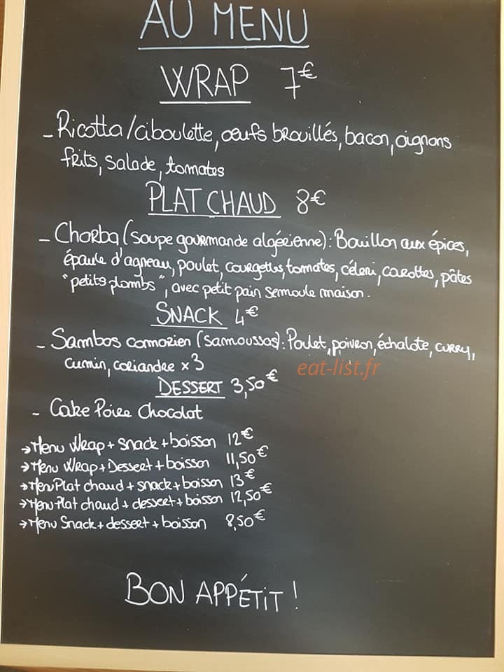 Food'trotter — carte page 1