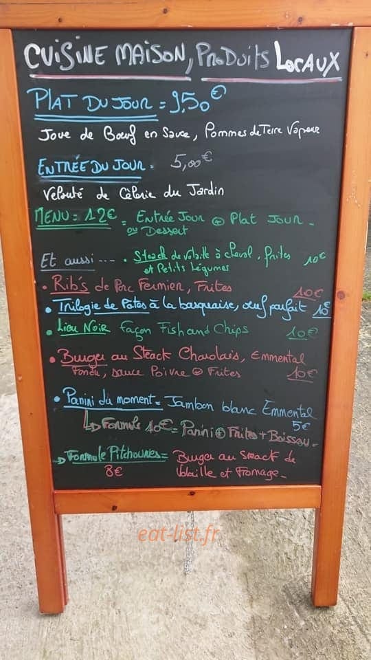 Food truck de l'ange oliver — carte page 1