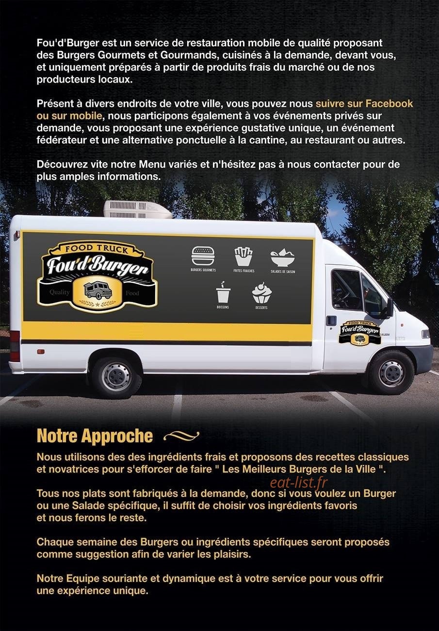 Fou'd'Burger — carte page 4
