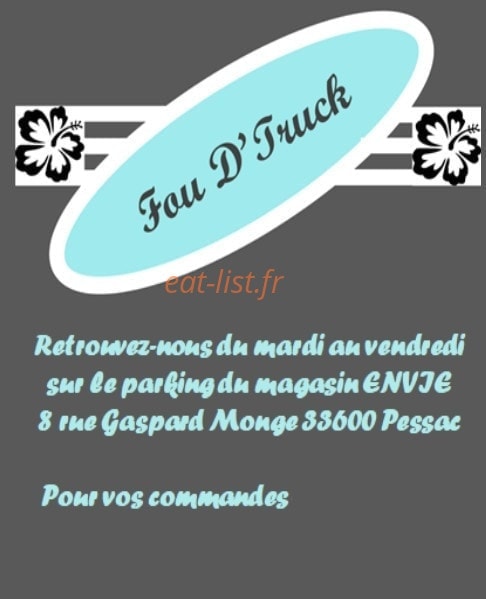 Fou D'Truck — carte page 3