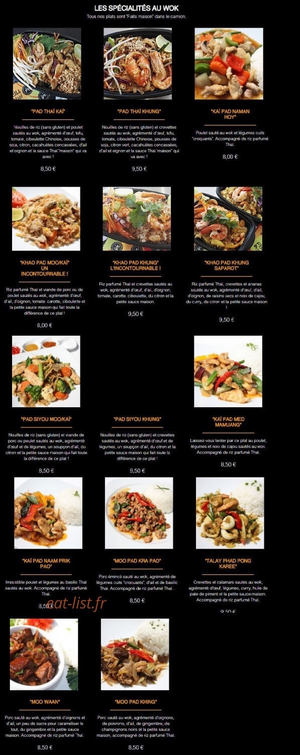 Fou de Thai — carte page 3