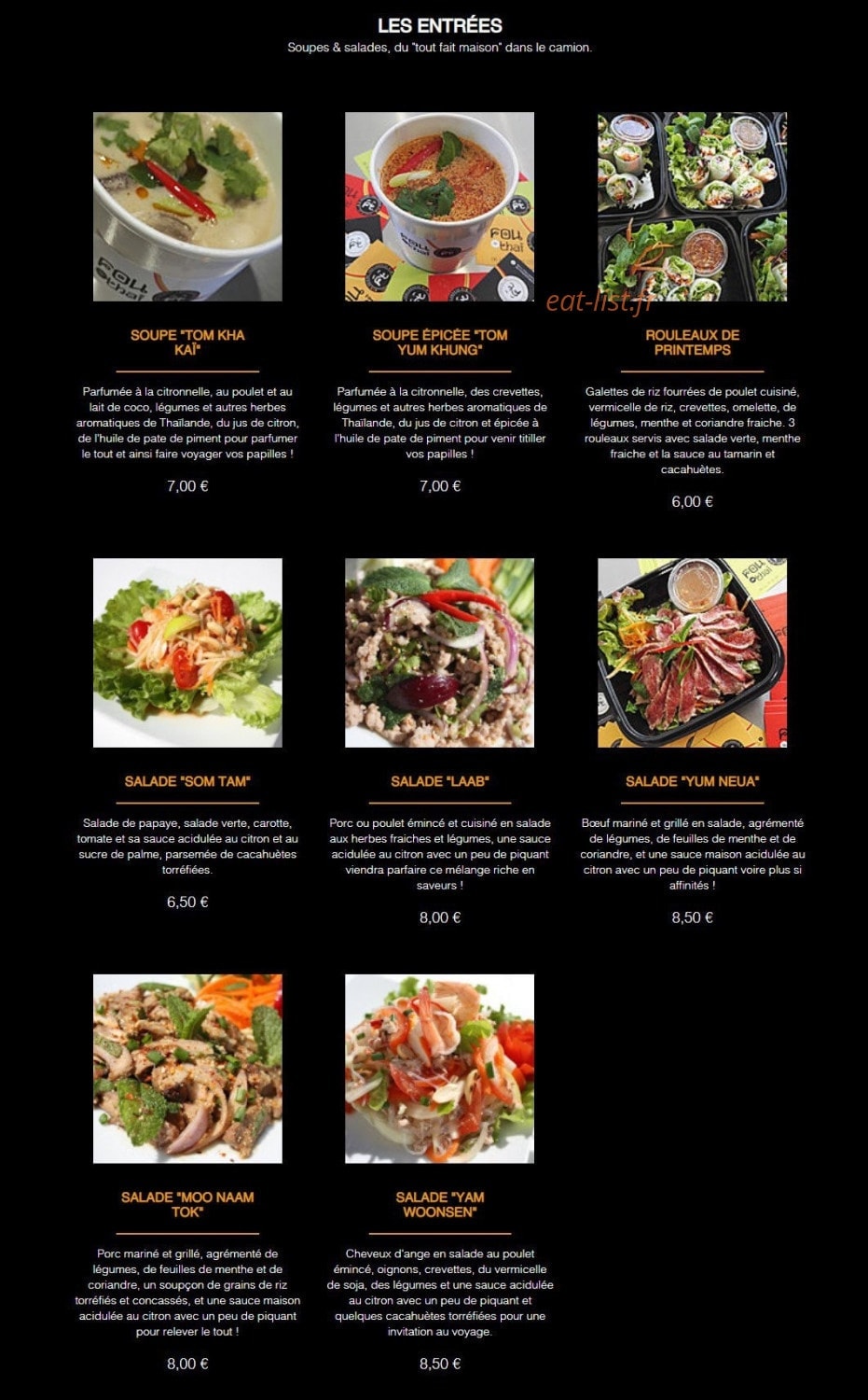 Fou de Thai — carte page 2