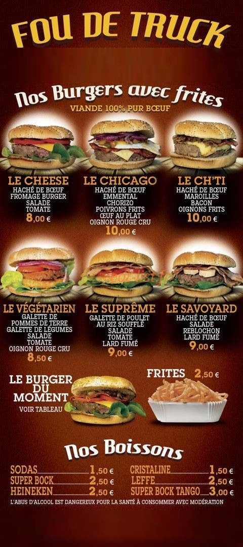 Fou de truck — carte page 1