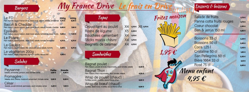 France Drive — carte page 1
