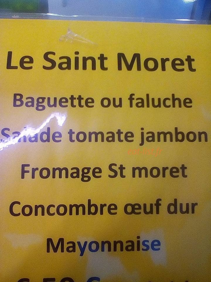 Friterie Ch'Ti Biloute — carte page 1