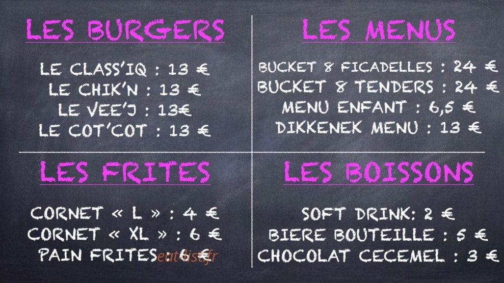 Frituur Bear — carte page 2