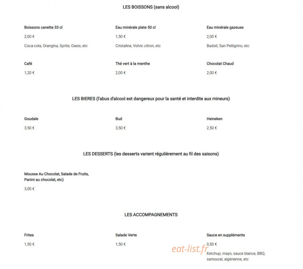 Gang of Burger — carte page 3