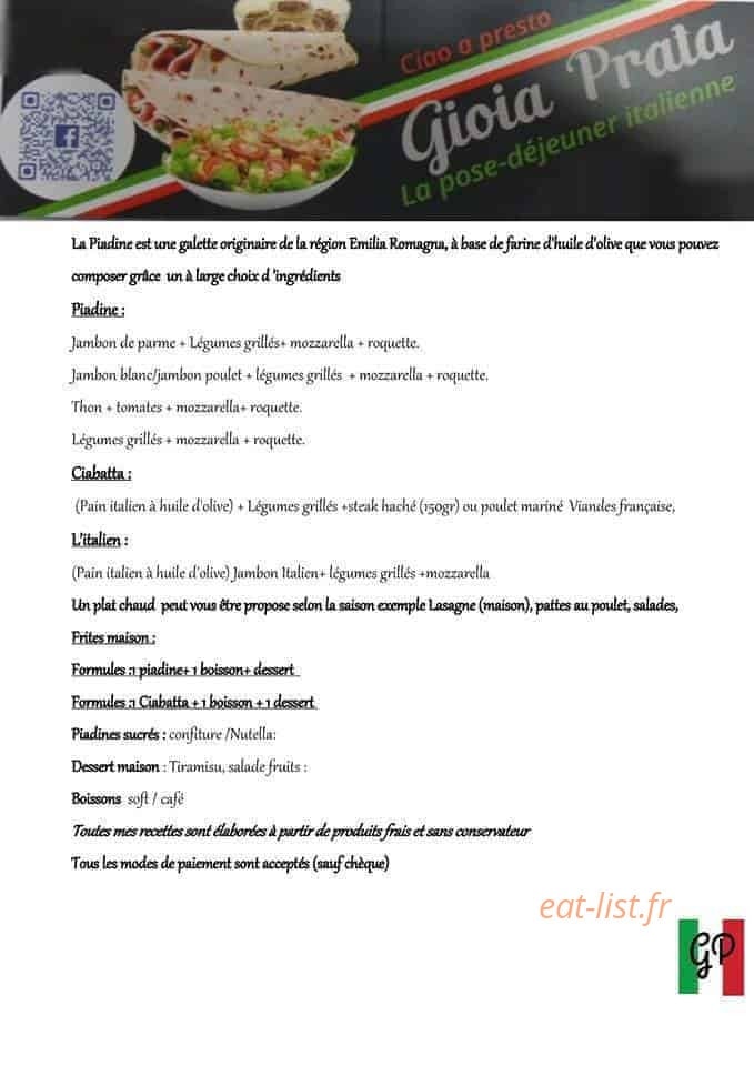 Gioia Prata — carte page 1