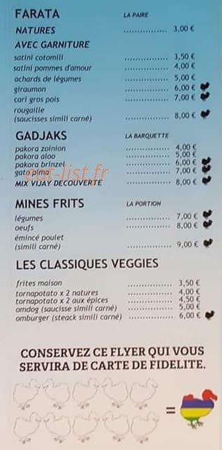 Good Food Karma — carte page 5