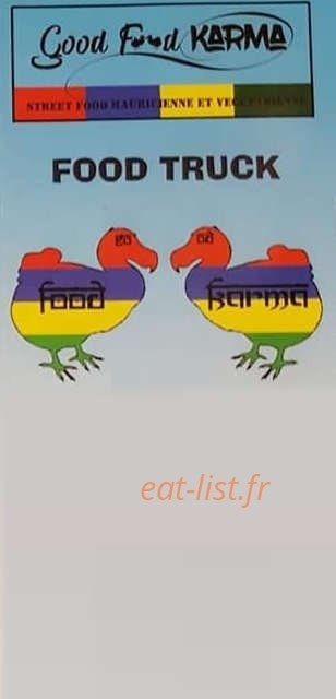 Good Food Karma — carte page 1