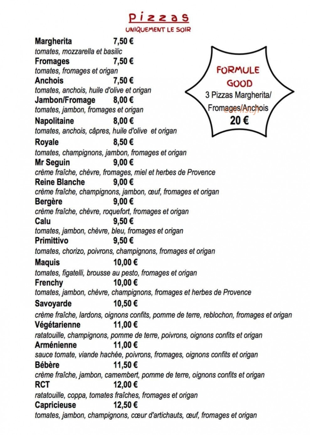 Good Truck — carte page 2
