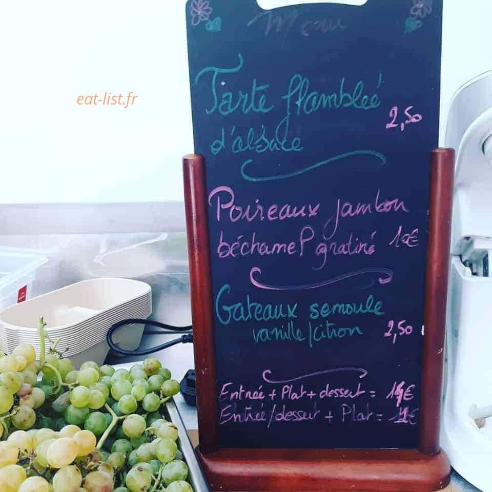 Gout de Food — carte page 1