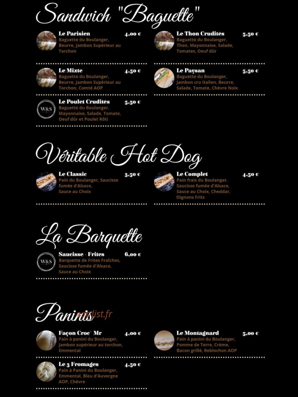 GoûT'Moi — carte page 1