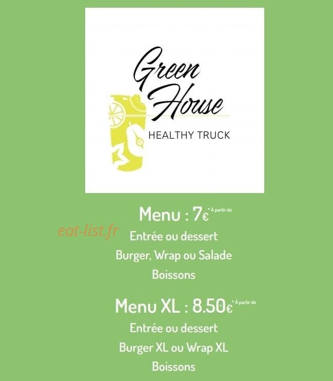 Green House — carte page 1
