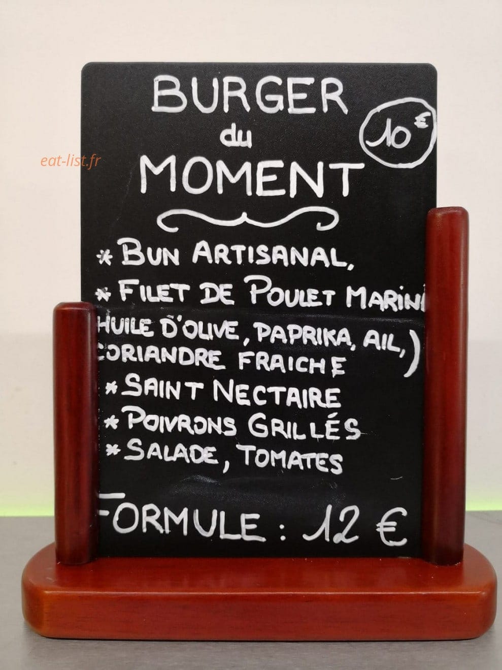 Home Sweet Burger — carte page 1